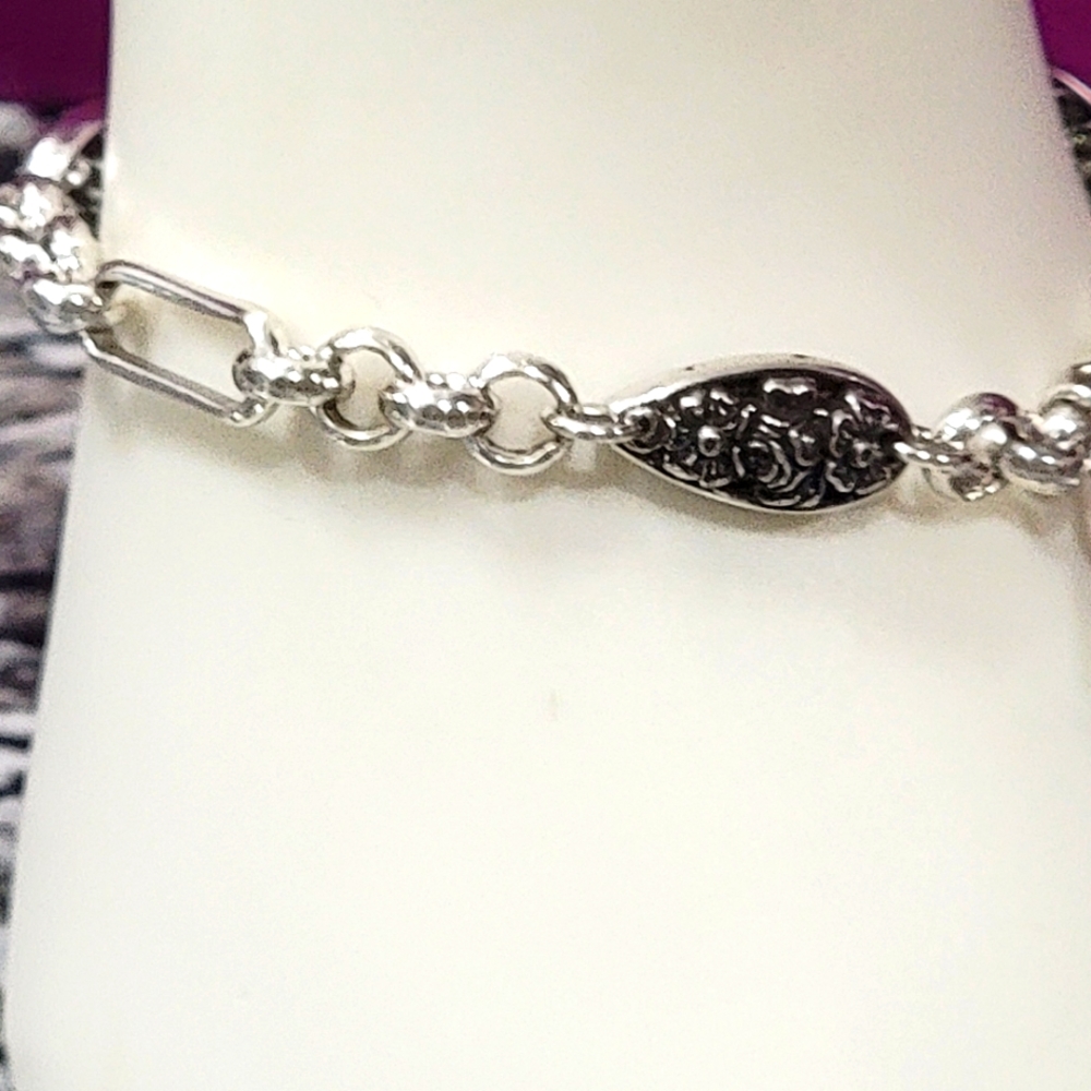 Brighton Retired Cascading Teardrop Charm Bracele… - image 6